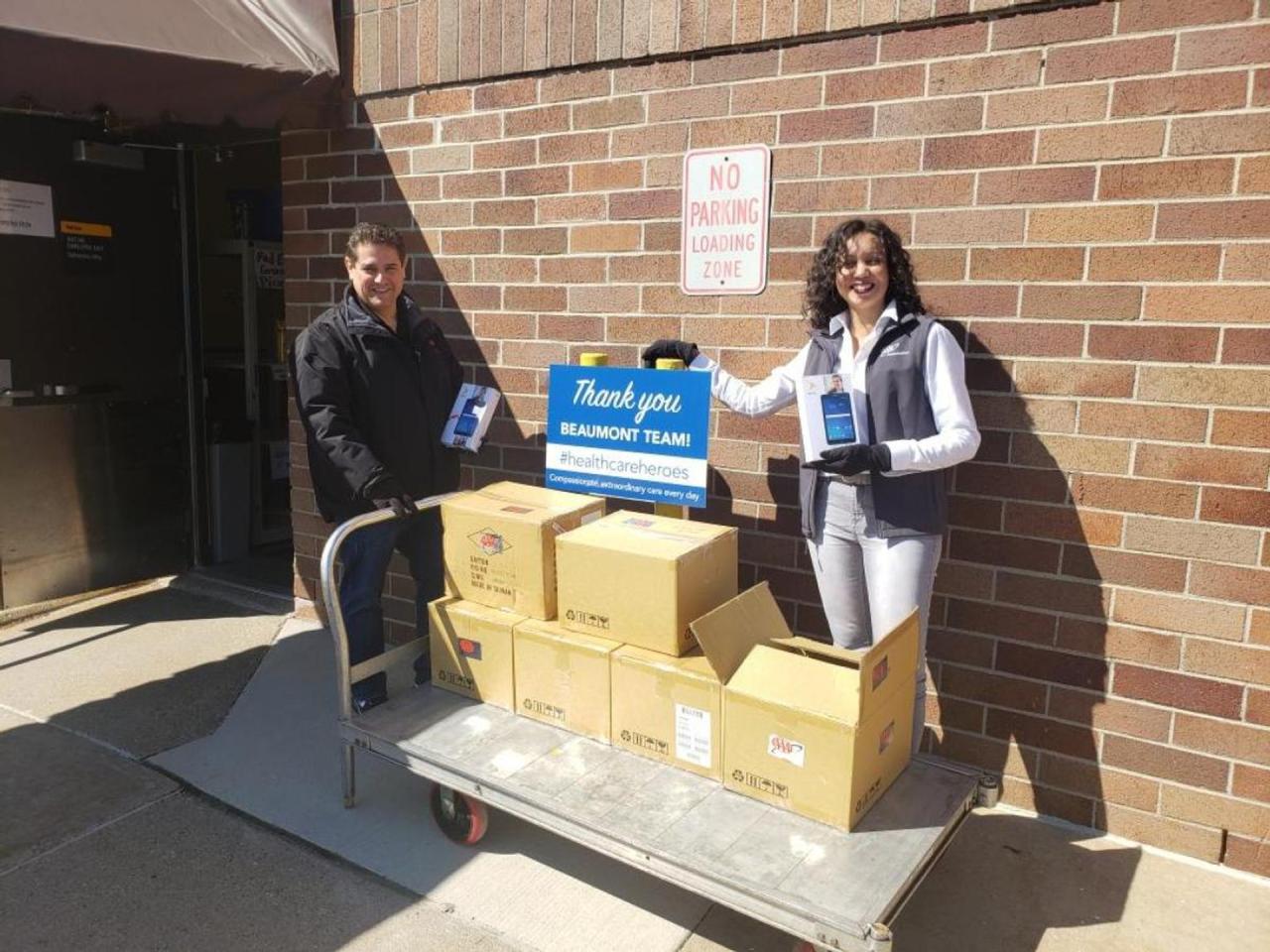 An inside look as the COVID-19 surge continues at Beaumont Hospital ...