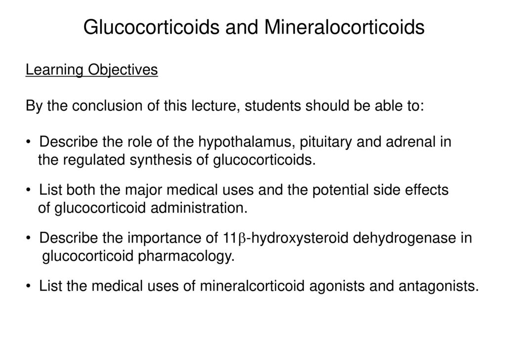 Glucocorticoid medicine